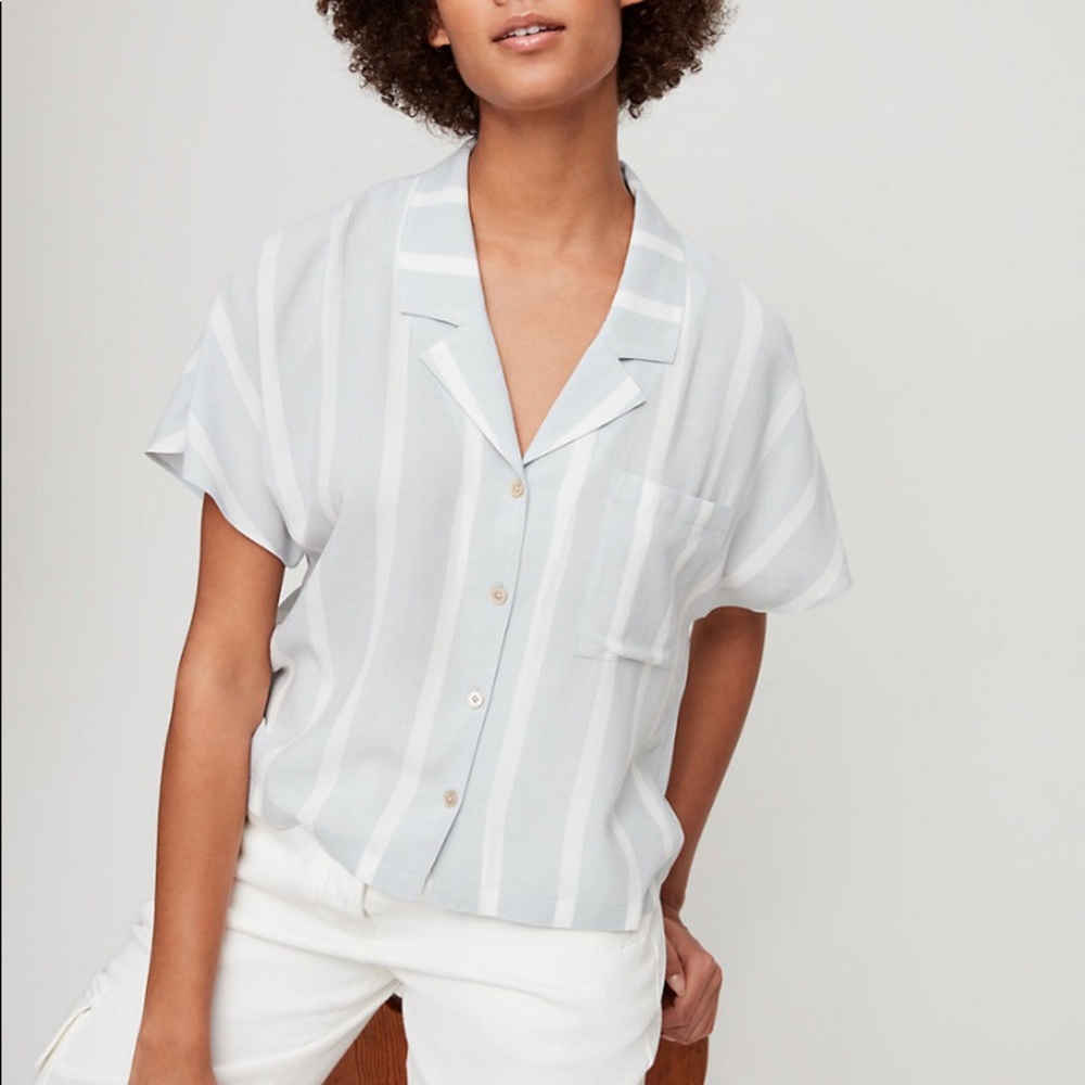 Wilfred Free Shawna Blouse in Blue Willow/Espace, Size: Large